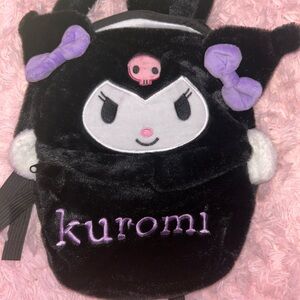 Kuromi plush Sanrio Black and Purple Mini Bag